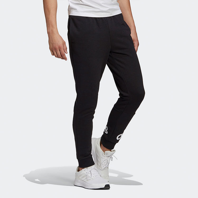 adidas M Bl Ft Pt Training Printing Knit Bundle Feet Sports Pants Black GK8968