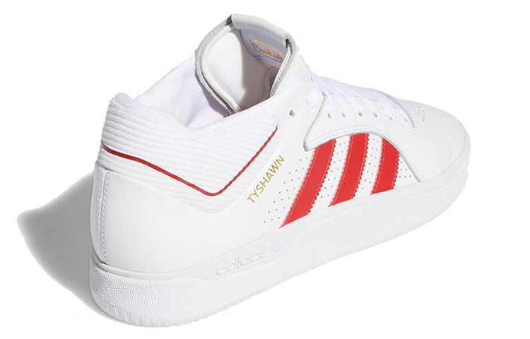 adidas Tyshawn Signature Shoes 'Cloud White Scarlet' EE6081