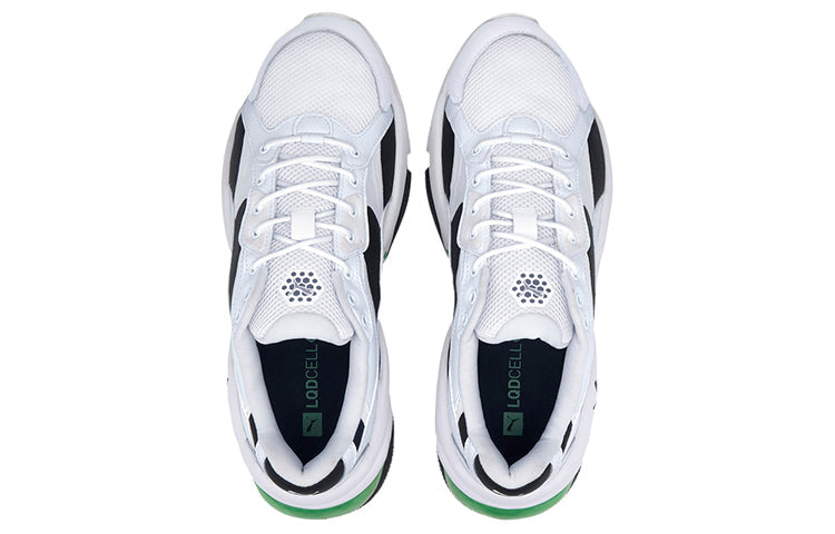 PUMA Lqdcell Epsilon White/Black/Green Low sneakers 372595-02
