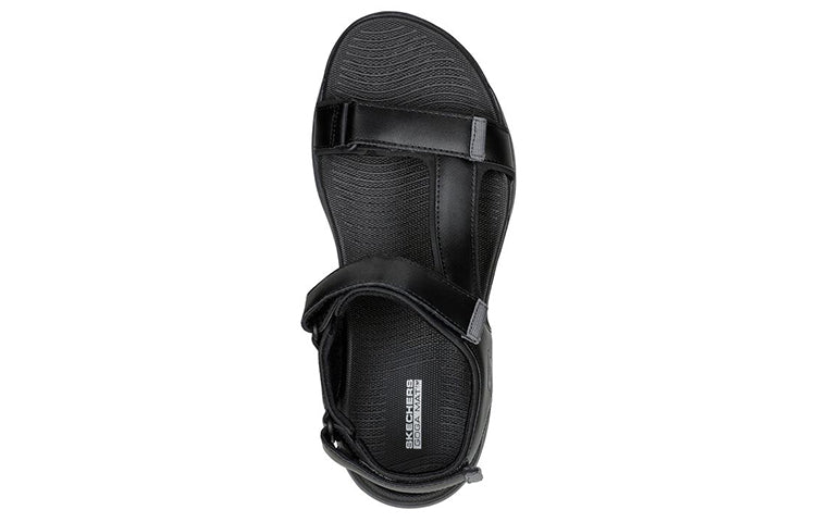 Skechers Go Walk 6 Sandal 'Black Grey' 229126-BKGY