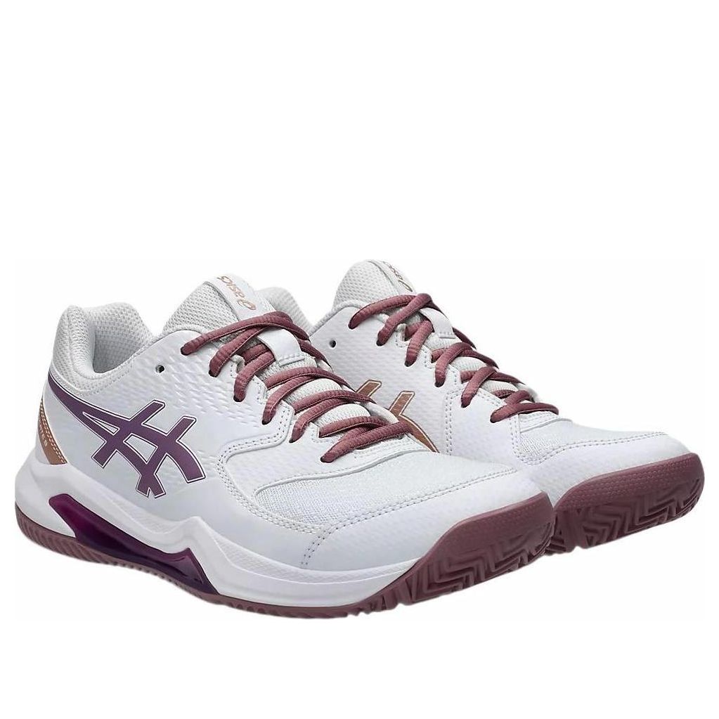 (WMNS) ASICS Gel-Dedicate 8 Padel 'White Dark Ube' 1042A241-103