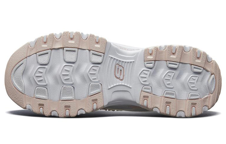 (WMNS) Skechers D'Lites 1.0 Sport Shoes Pink/White 66666193-PKW