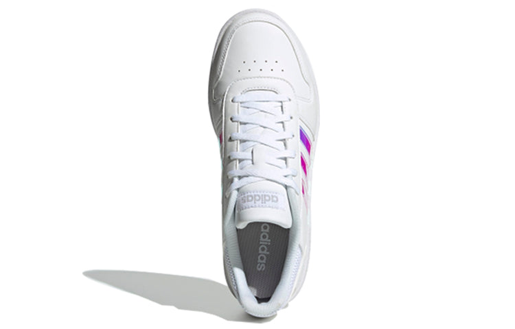 (WMNS) adidas Hoops 2.0 'White Blue Purple' EH3412