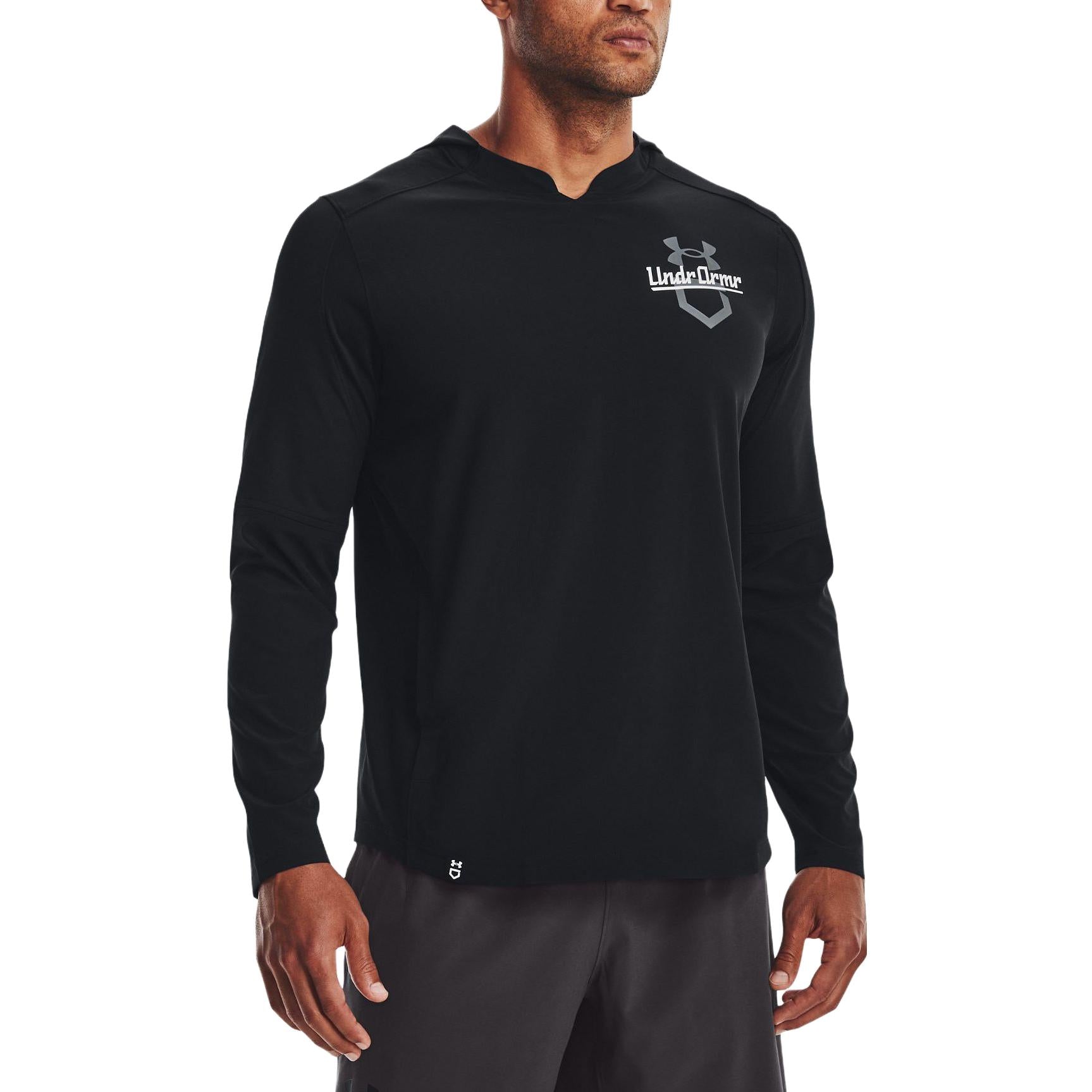 Under Armour Hooded Cage Jacket Hoodie 'Black' 1374376-010