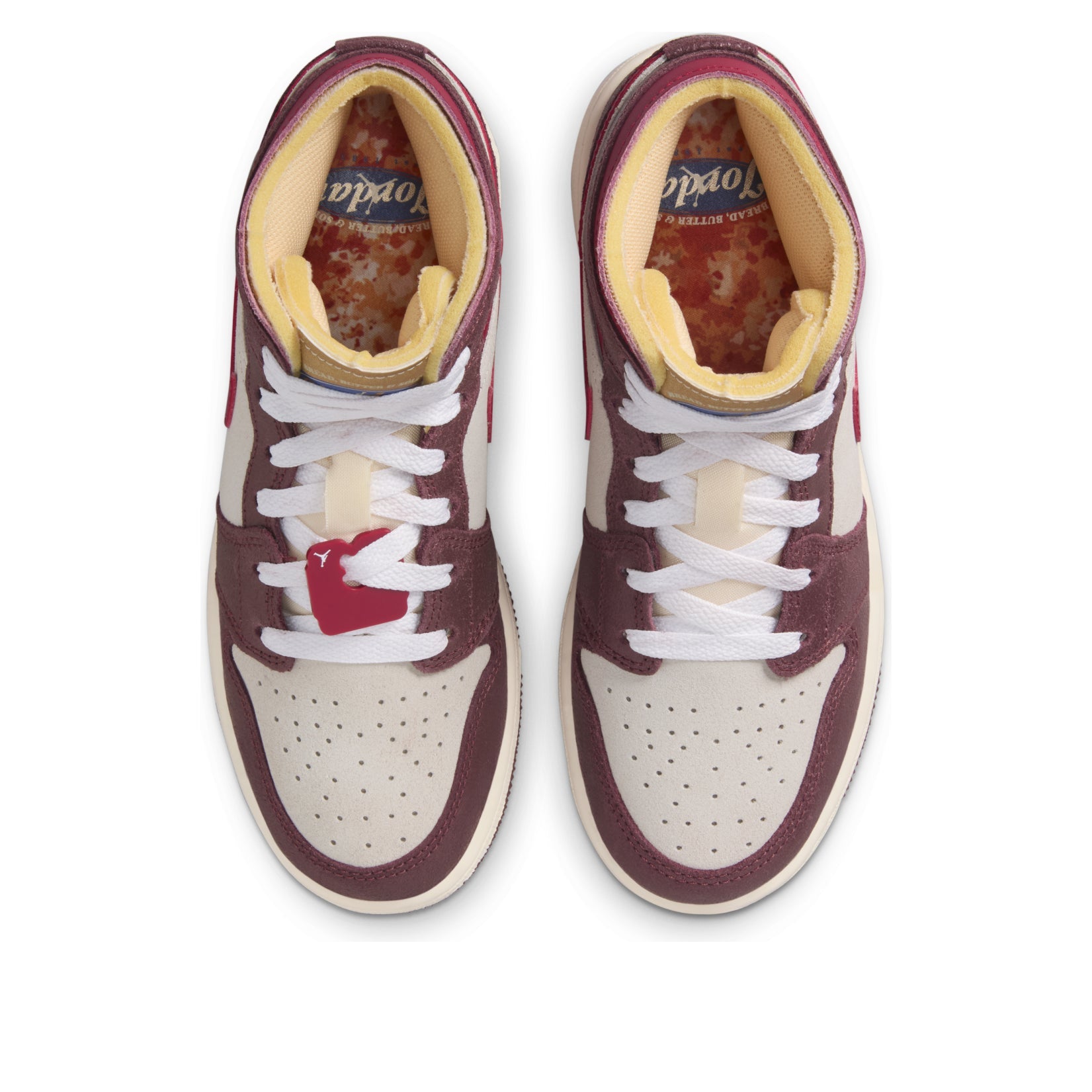 (GS) Air Jordan 1 Mid 'Bread Butter & Sole' HF3196-100