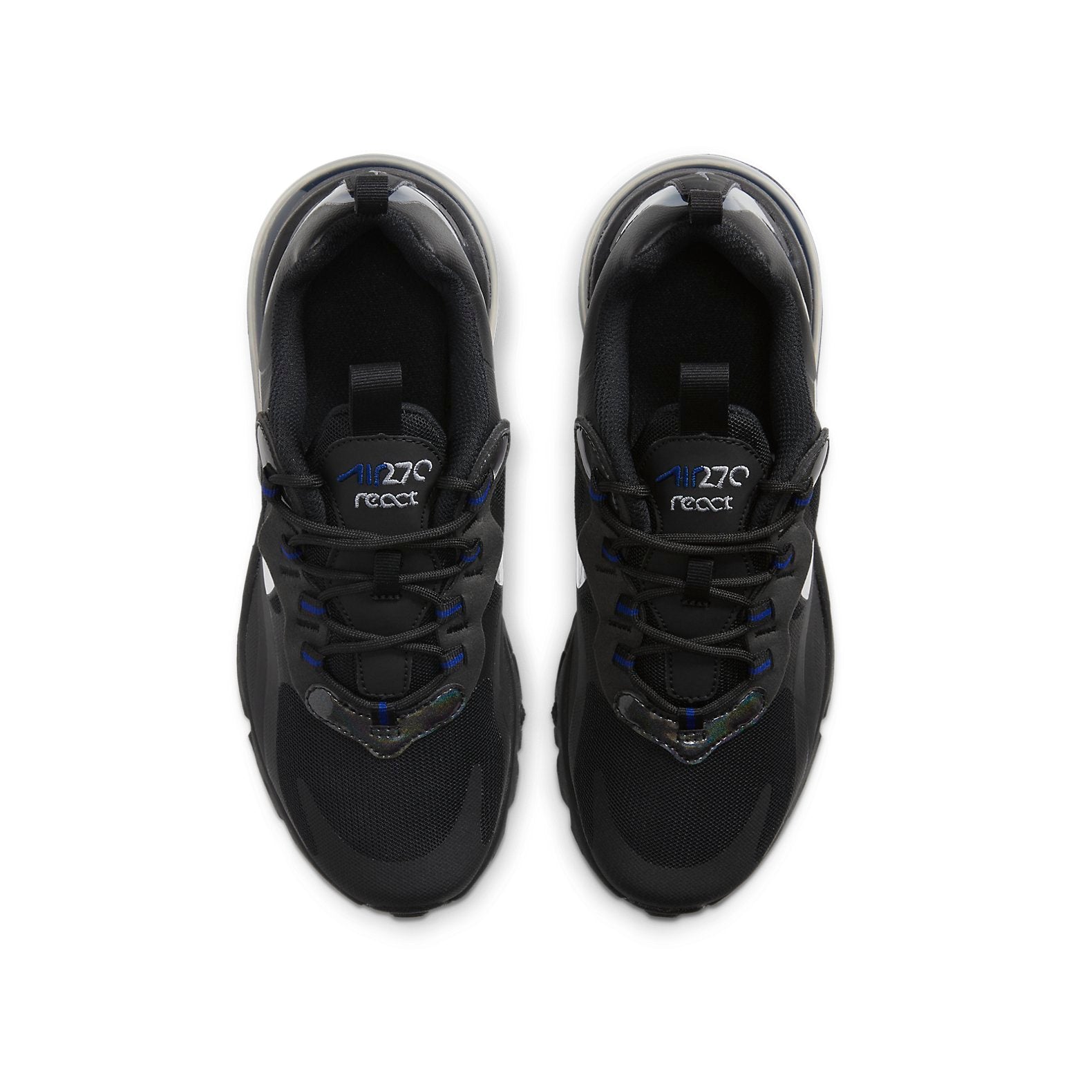 (GS) Nike Air Max 270 React 'Black Deep Royal' CZ4209-001