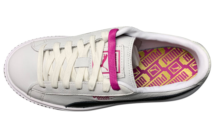 (WMNS) PUMA Basketball Platform Exotic 'Black/White' 367509-01