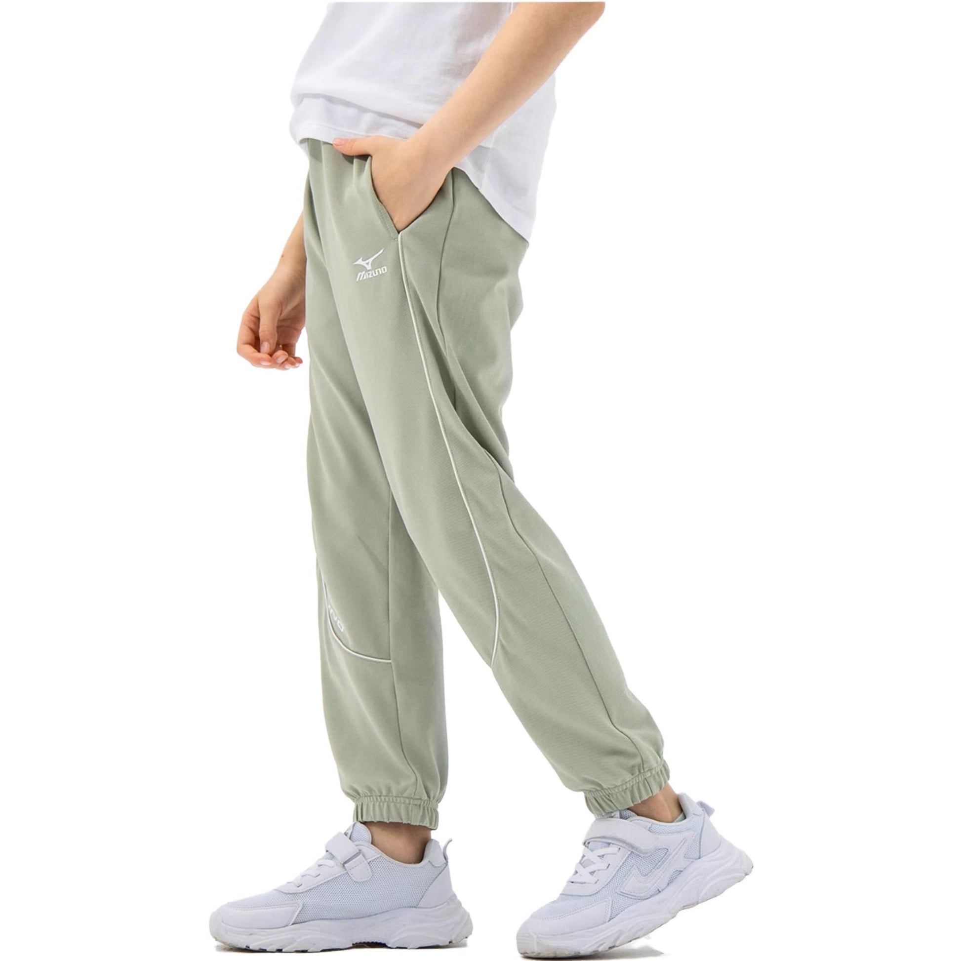 Mizuno Logo Casual Trousers Pants 'Teal' K1220