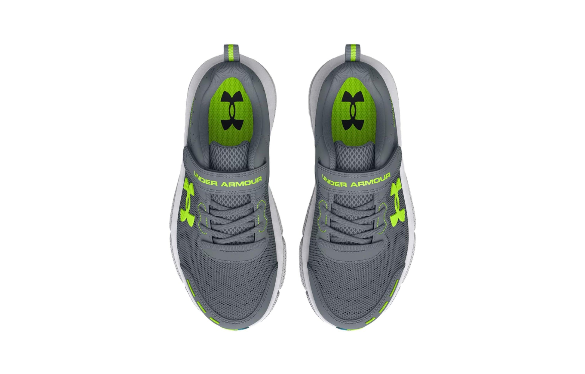 (PS) Under Armour Assert 10 AC 'Gravel Lime Surge' 3026183-102