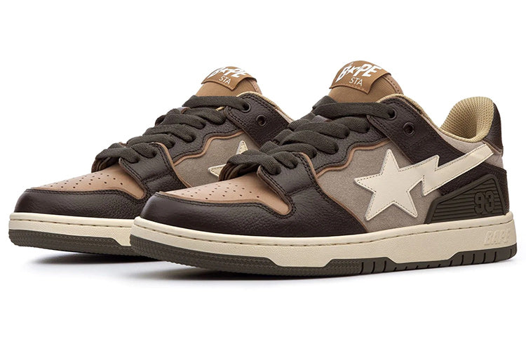 A BATHING APE Sk8 Sta 'Brown Khaki' 1I70-291-003-RB