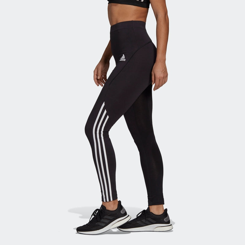 (WMNS) adidas Sportswear Colorblock Leggings Asia Sizing 'Black' GL9460