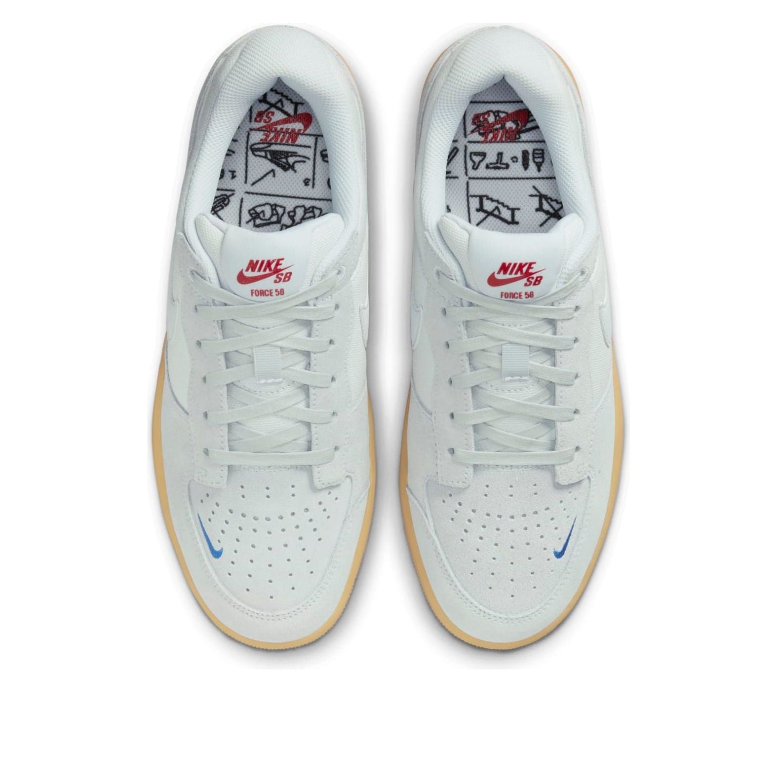 Nike Force 58 Premium SB 'Grey Royal Gum' DV5476-001