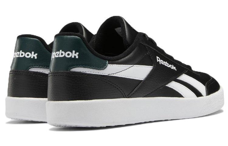 Reebok Vector Smash Cozy Casual Skateboarding Shoes Unisex Black White GZ4986