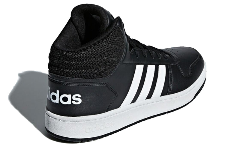 adidas Hoops 2.0 Mid 'Black White' BB7207