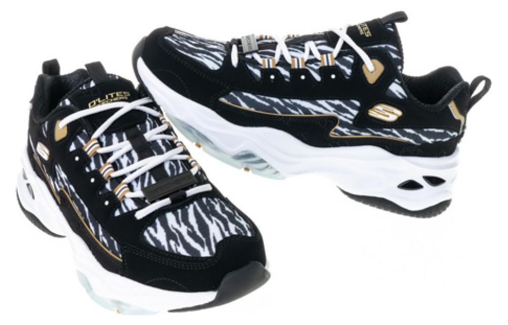 Skechers DLites 4.0 'Black gold' 237398-BKGD
