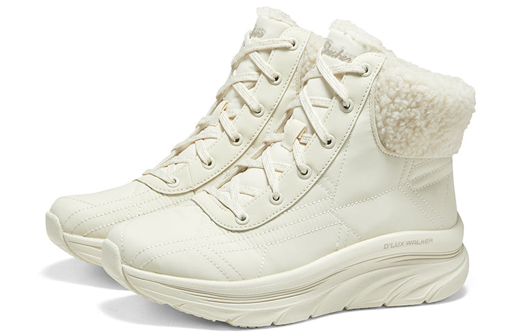 (WMNS) Skechers Modern Comfort Boots 'White' 167852-NAT
