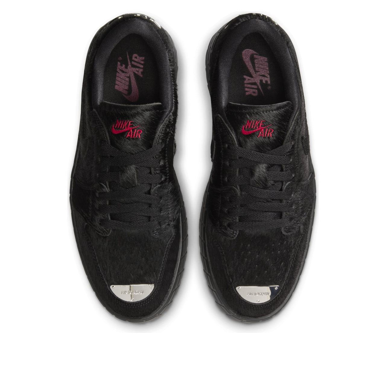 (WMNS) Air Jordan 1 Low Brooklyn 'Black Gym Red' IB7210-006