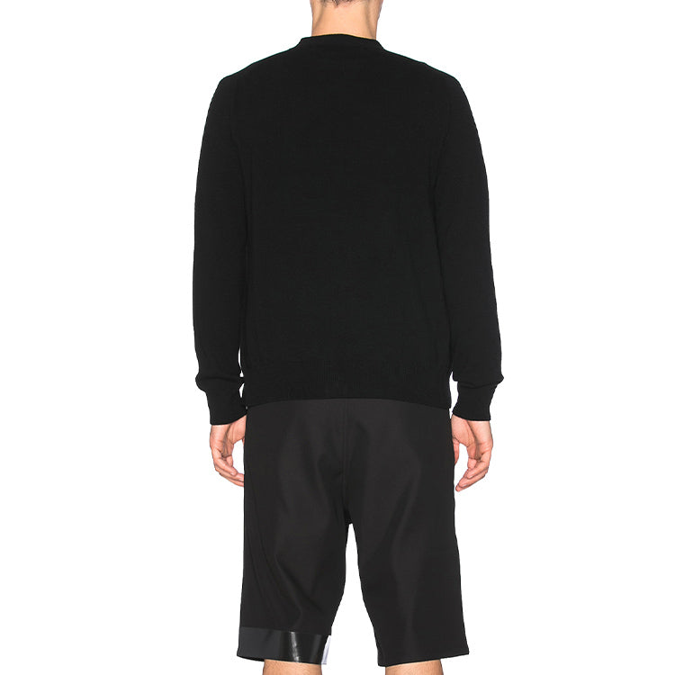 COMME des GARCONS PLAY Cardigan Red Emblem 'Black' AZ-N008-051-1