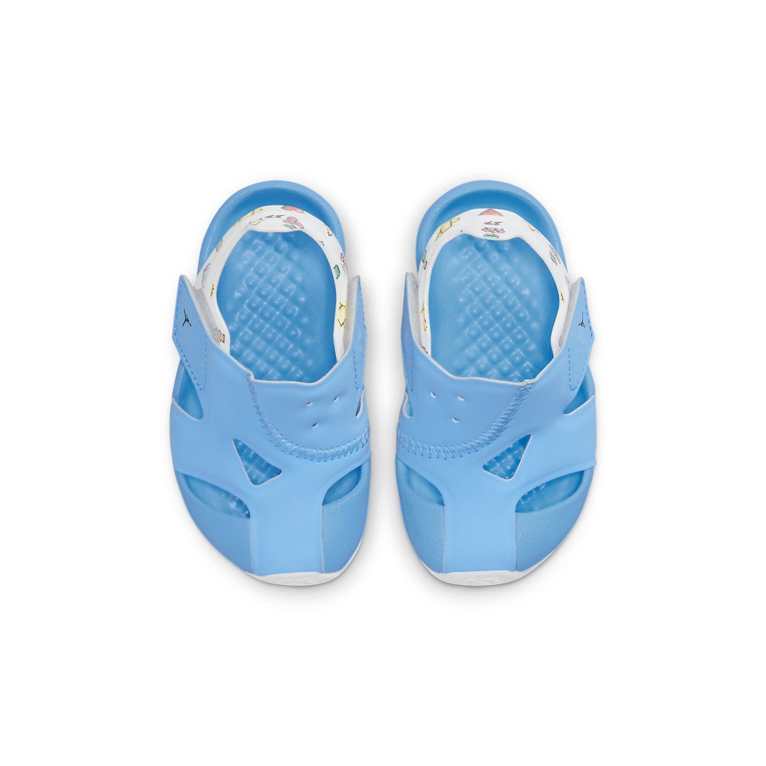 (TD) Air Jordan Flare 'University Blue Poison Lemon Yellow White' DM8972-417