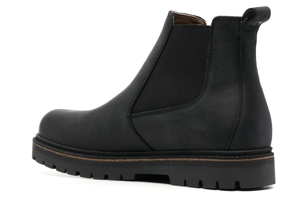 Birkenstock Stalon Natural Leather Nubuck 'Black' 1017317