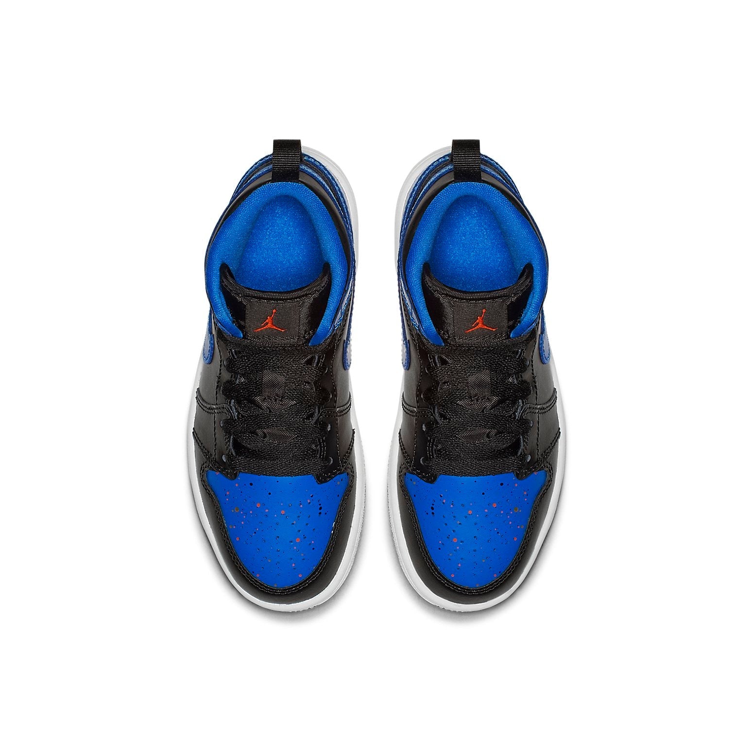 (PS) Air Jordan 1 Mid 'Royal Splatter' 640734-048