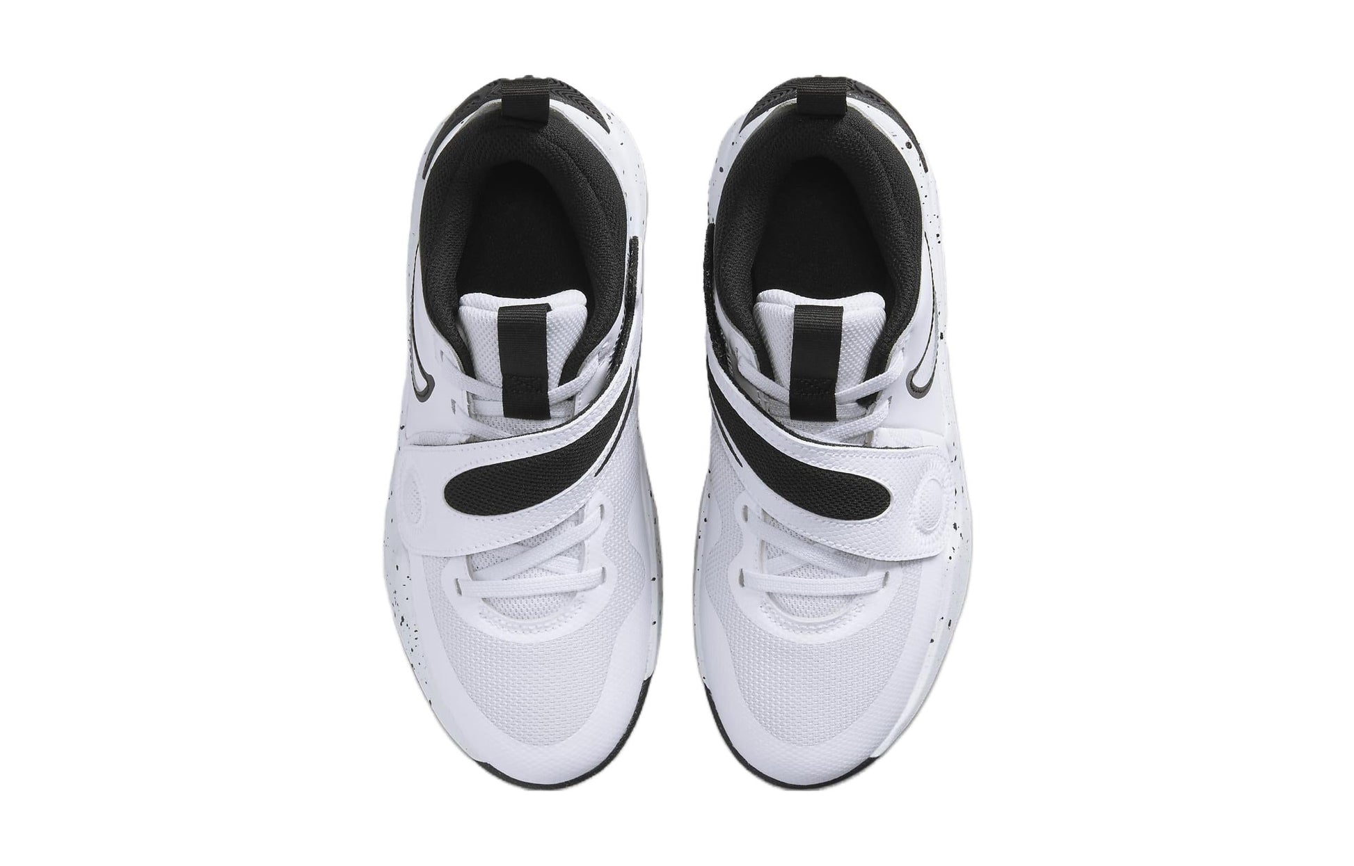 (GS) Nike Team Hustle D 11 Basketball Shoes 'White Black' DV8996-100
