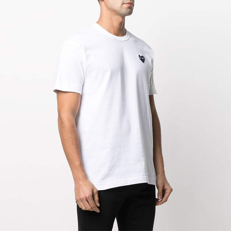 COMME des GARCONS PLAY Basic T-Shirt Black Emblem 'White' P1-T064-2