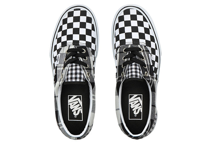 Vans PLAID CHECKERBOARD ERA PLATFORM Shoes Black/White VN0A3WLUVYD
