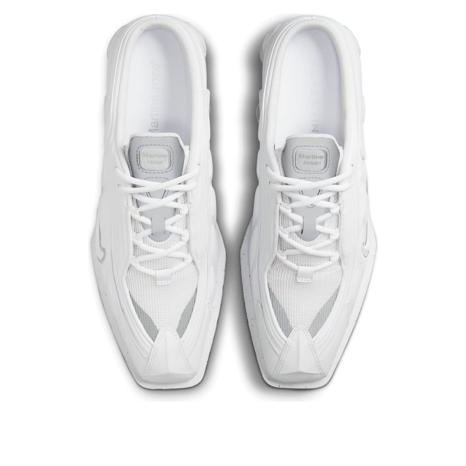 (WMNS) Nike x Martine Rose Shox Mule MR4 'White Metallic Silver' DQ2401-100