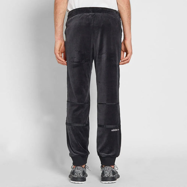 adidas originals Solid Color Sports Pants Black BR2167