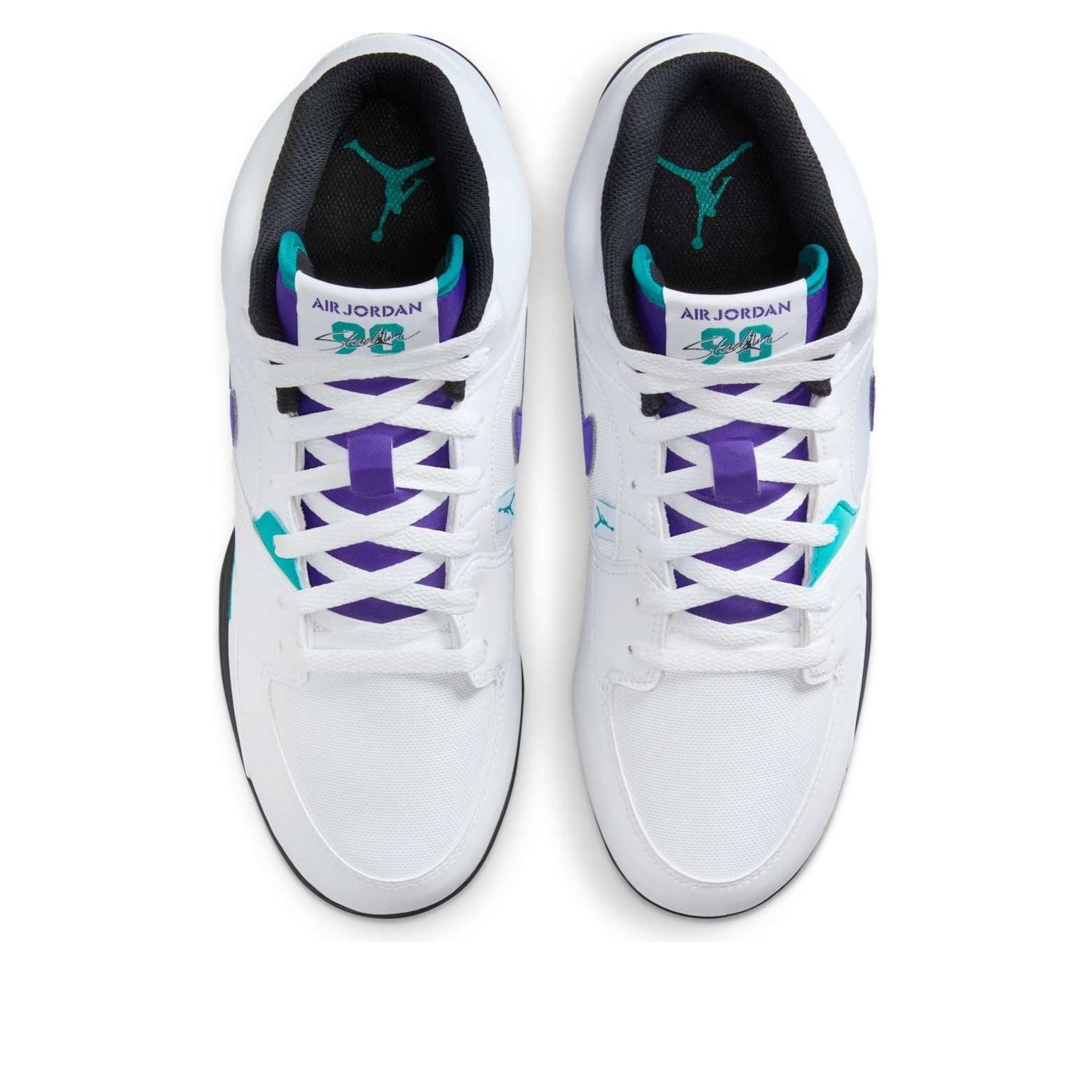 Air Jordan Stadium 90 Low TD Football Cleat 'Grape' HQ0210-105