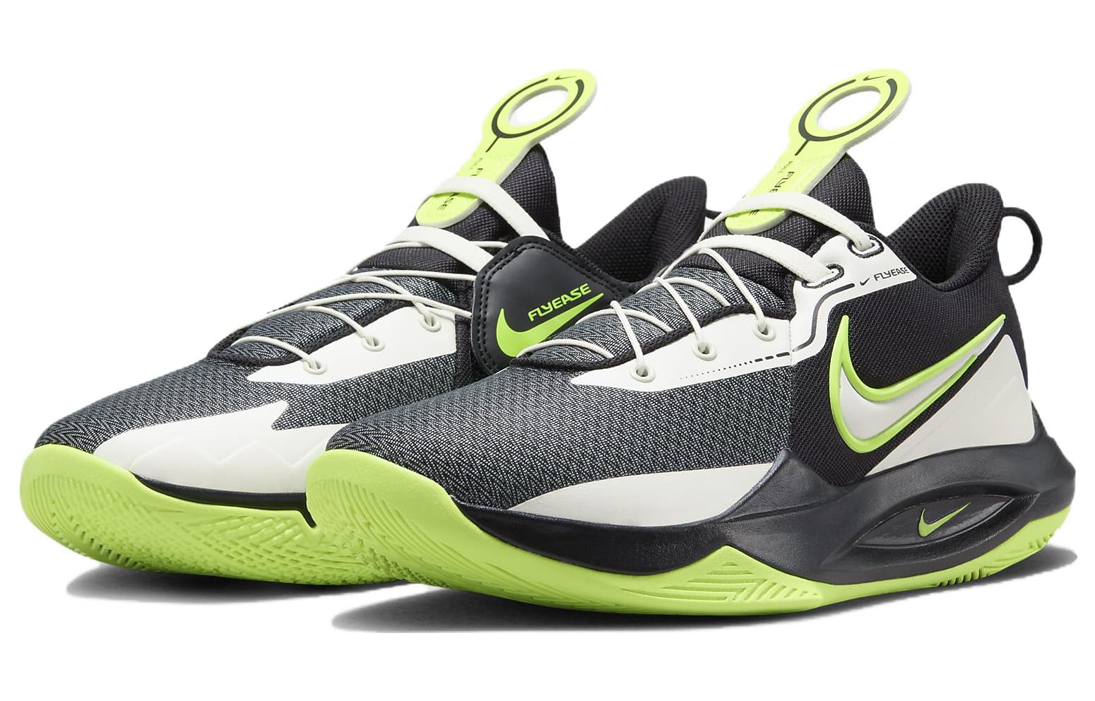Nike Precision 6 FlyEase 'Black Volt' DJ7552-009