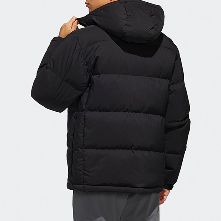 adidas Outdoor Sports Stay Warm hooded down Jacket Black FJ9237