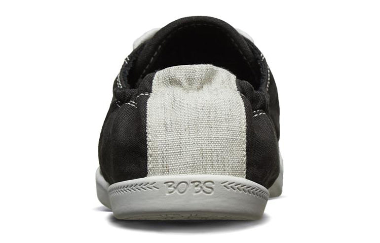 (WMNS) Skechers Bob's Beach Bingo Low-Top Sneakers Black/White 31963-BLK