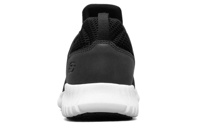 (WMNS) Skechers Cessnock Running Shoes Black/White 77260-BKW
