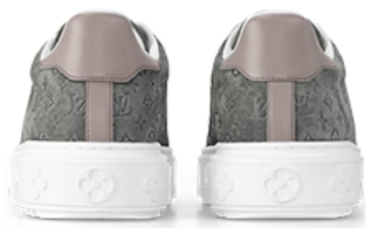 (WMNS) LOUIS VUITTON Time Out Sneakers 'Grey Minimonogram' 1ABR1M