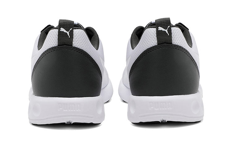 PUMA Carson Club Ii Idp Low Top Running Shoes Black/White 193194-05