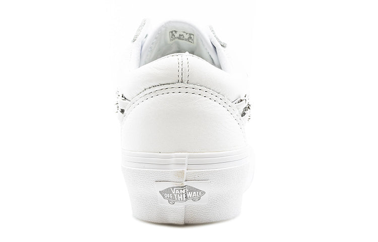 Vans Old Skool Platform 'Chain - True White' VN0A3B3U2TL