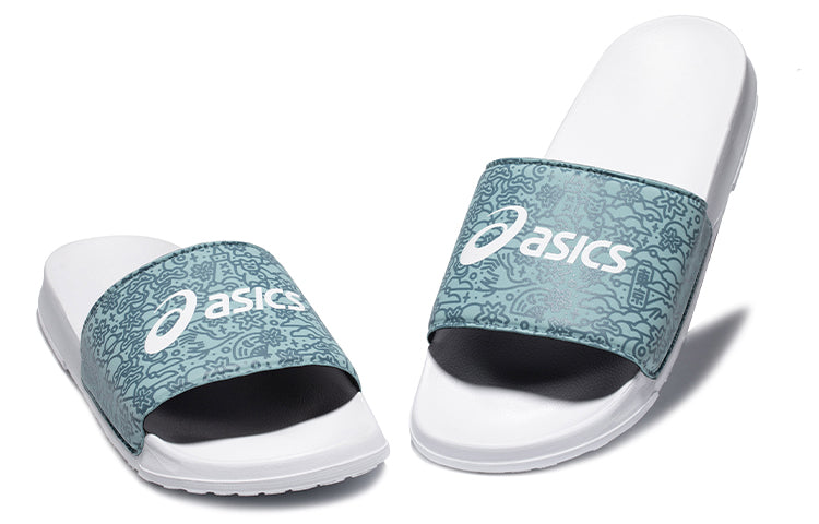 ASICS x Sayhello Shower Sandel Casual White Unisex Slippers 1173A027-300