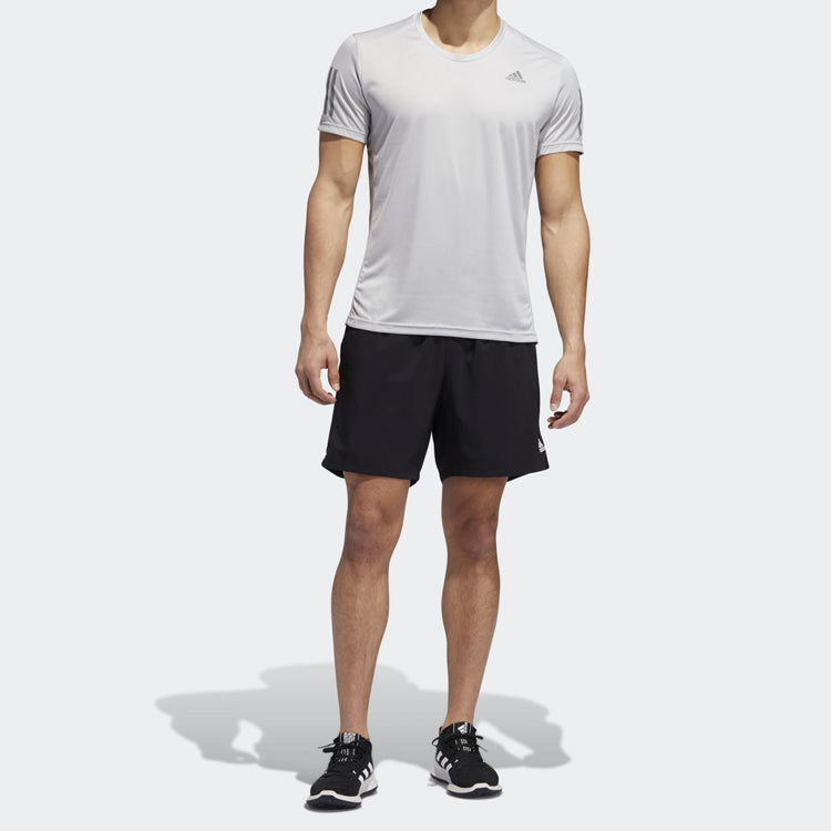 Men's adidas OWN THE RUN Gray T-Shirt DZ9001