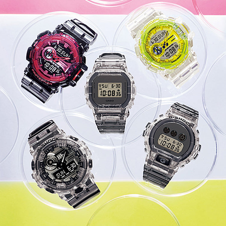 CASIO G-Shock Analog-Digital Translucent Grey' GA700SK-1ACR