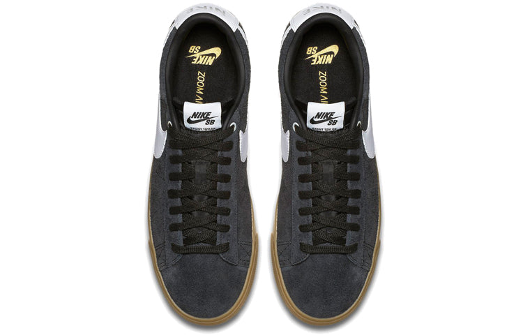 Nike Grant Taylor x Blazer Low 'Black White Gold' 704939-017