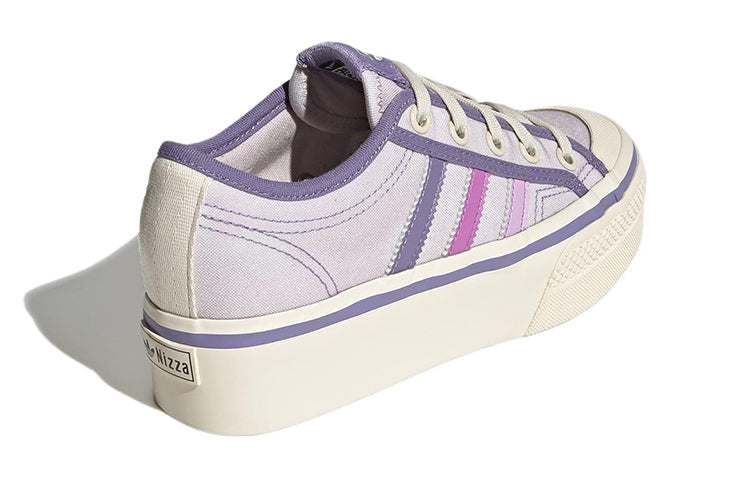 (GS) adidas Nizza Platform Shoes 'Almost Pink Pulse Lilac' GY7051