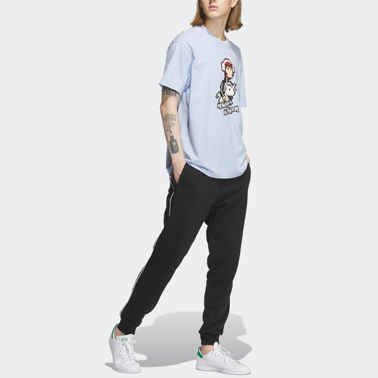 adidas originals x Monkey Kingdom Graphic T-shirt 'Light Blue' IP1799
