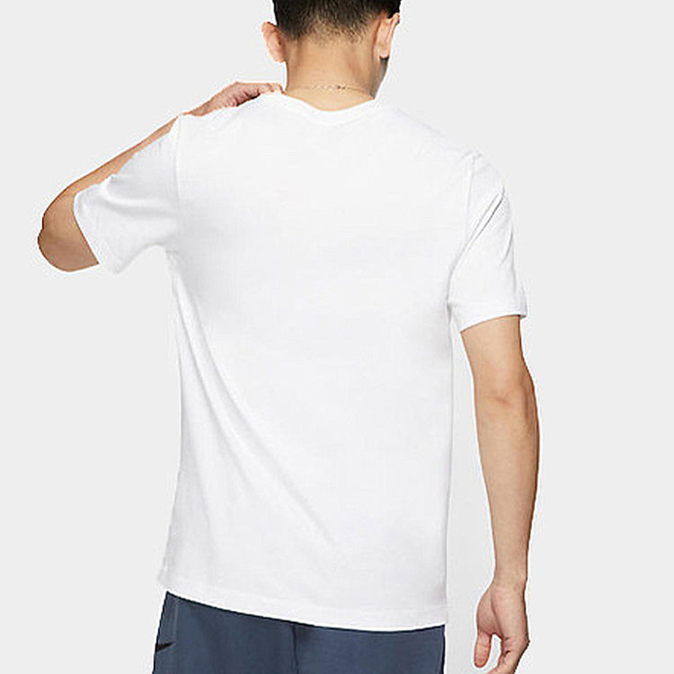 Nike Funny Pattern Printing Short Sleeve White CW4307-100
