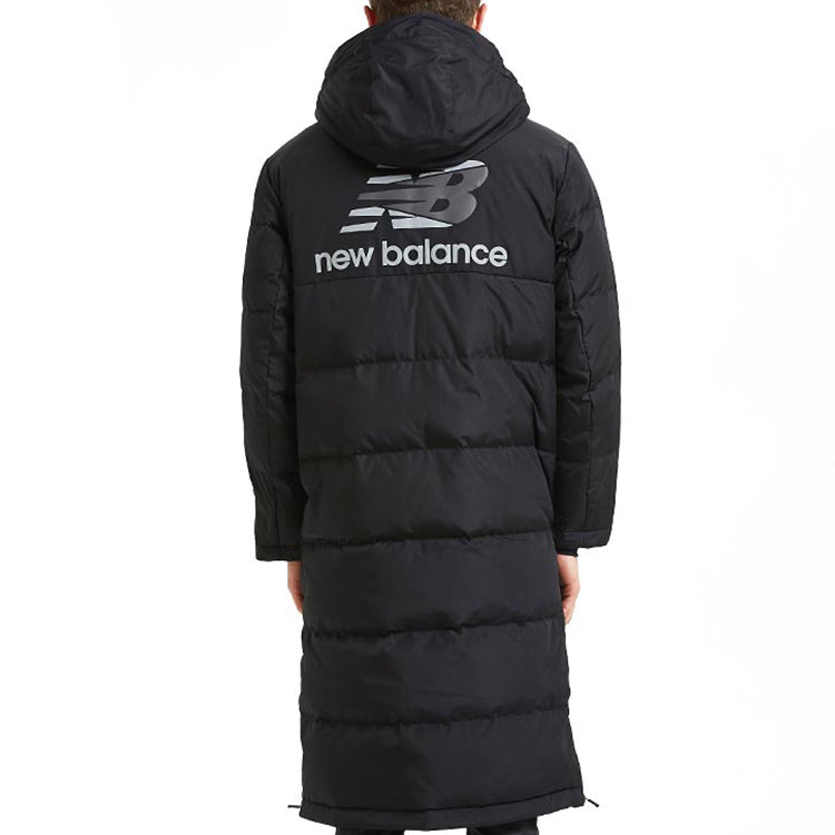 New Balance Long Cut Hooded Coat Asia Sizing 'Black' NP84V023-BK