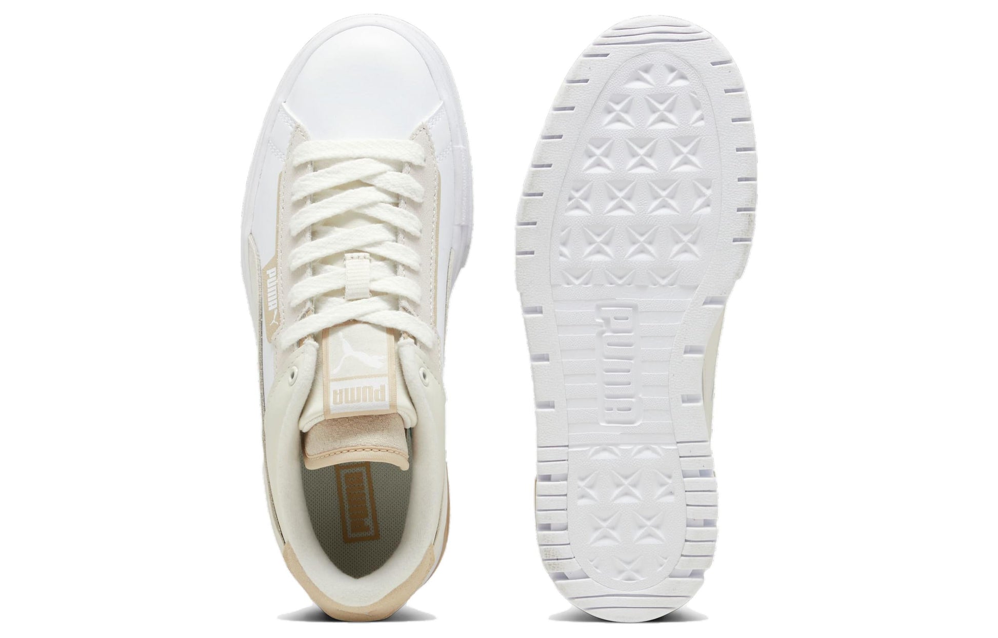(WMNS) PUMA Mayze Crashed Self-Love 'White Ivory' 393069-01