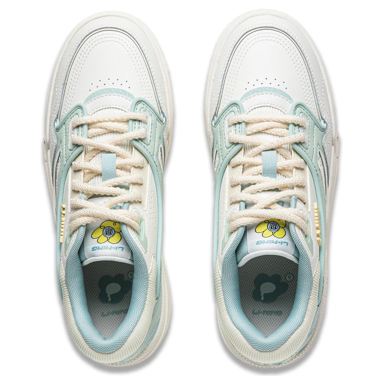 (WMNS) Li-Ning 001 BTC 'Beige Blue' AGCU054-2