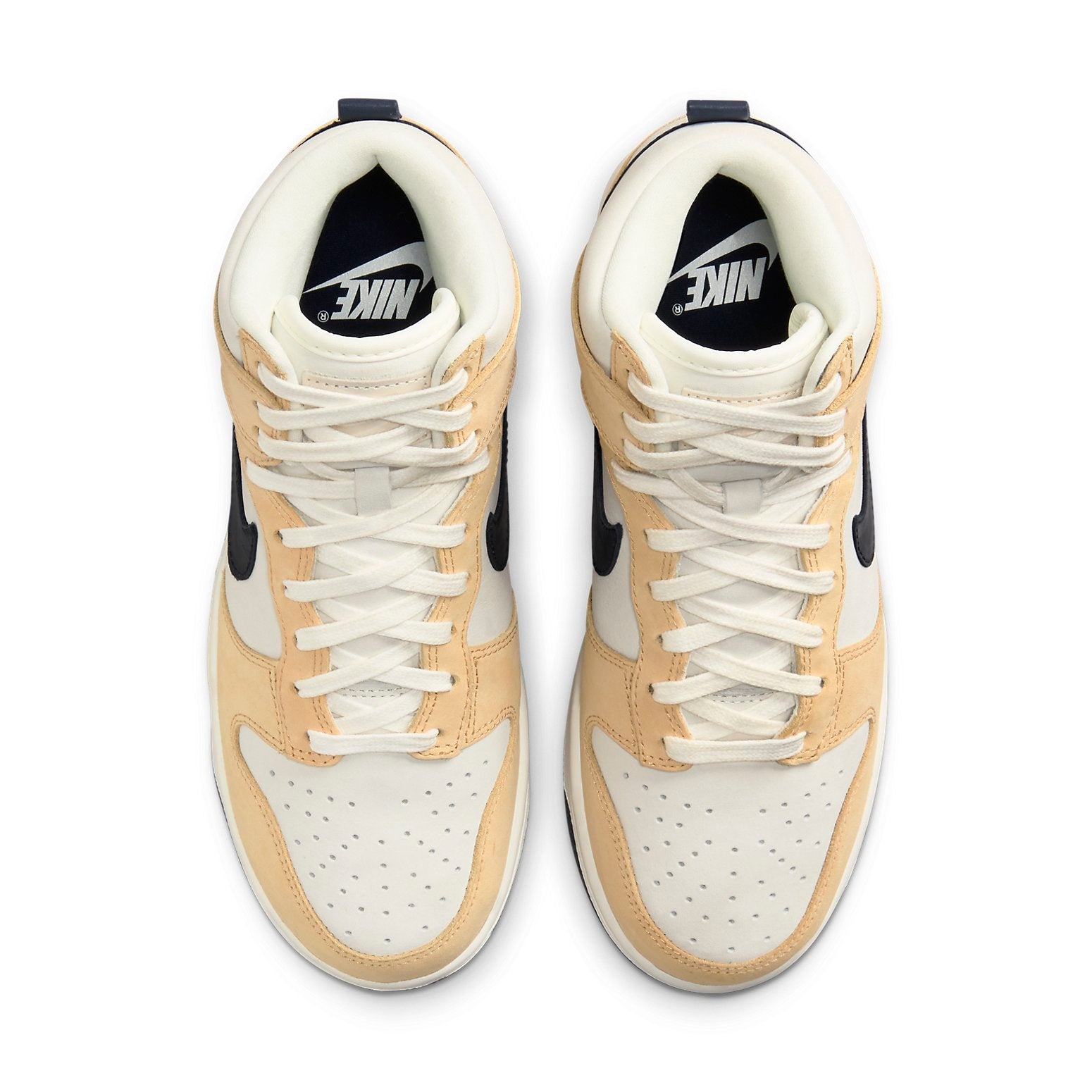 (WMNS) Nike Dunk High Premium 'Sesame Obsidian' DX2044-101