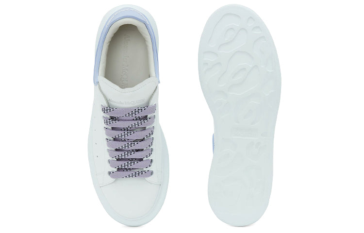 (WMNS) Alexander McQueen Oversized Sneaker 'White Lavender' 621056WHXMT9662